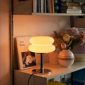 Modern Minimalist Bauhaus Glass Table Lamp HL22