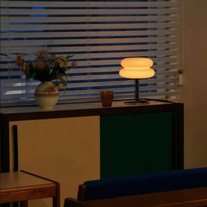 Modern Minimalist Bauhaus Glass Table Lamp HL22