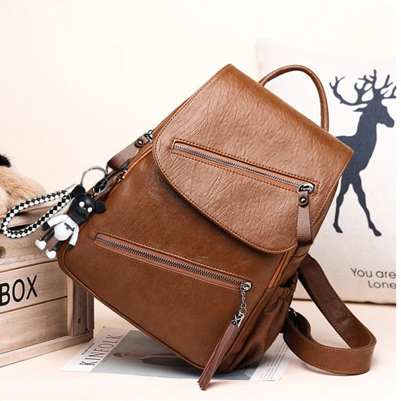 Mcarthur Cowhide Leather Rucksack