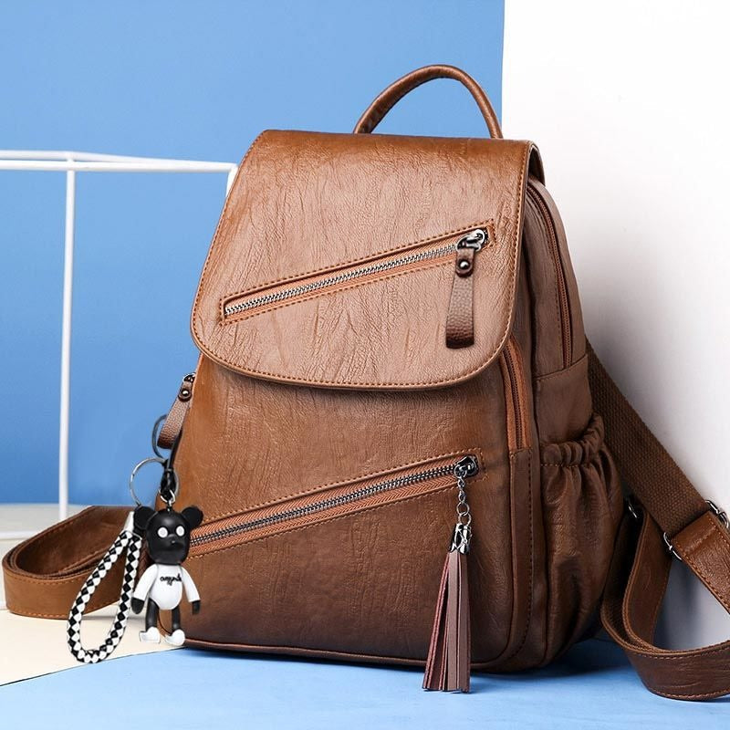 Mcarthur Cowhide Leather Rucksack