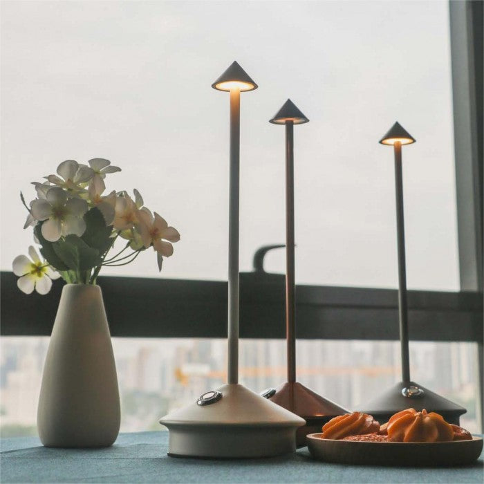 Pina Cordless Rechargeable LED Table Lamp
