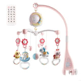Baby Crib Mobile with Music, Lights, Projection, and Remote