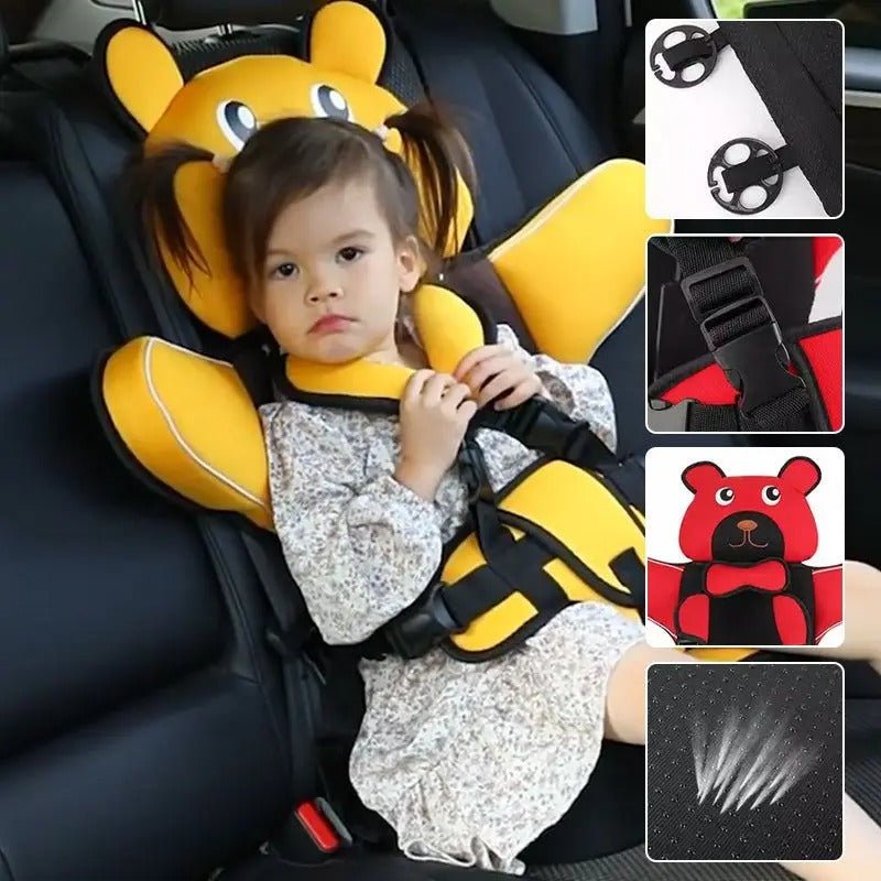 Adjustable Children'S Car Seat 6 Months To 12 Years – Breathable