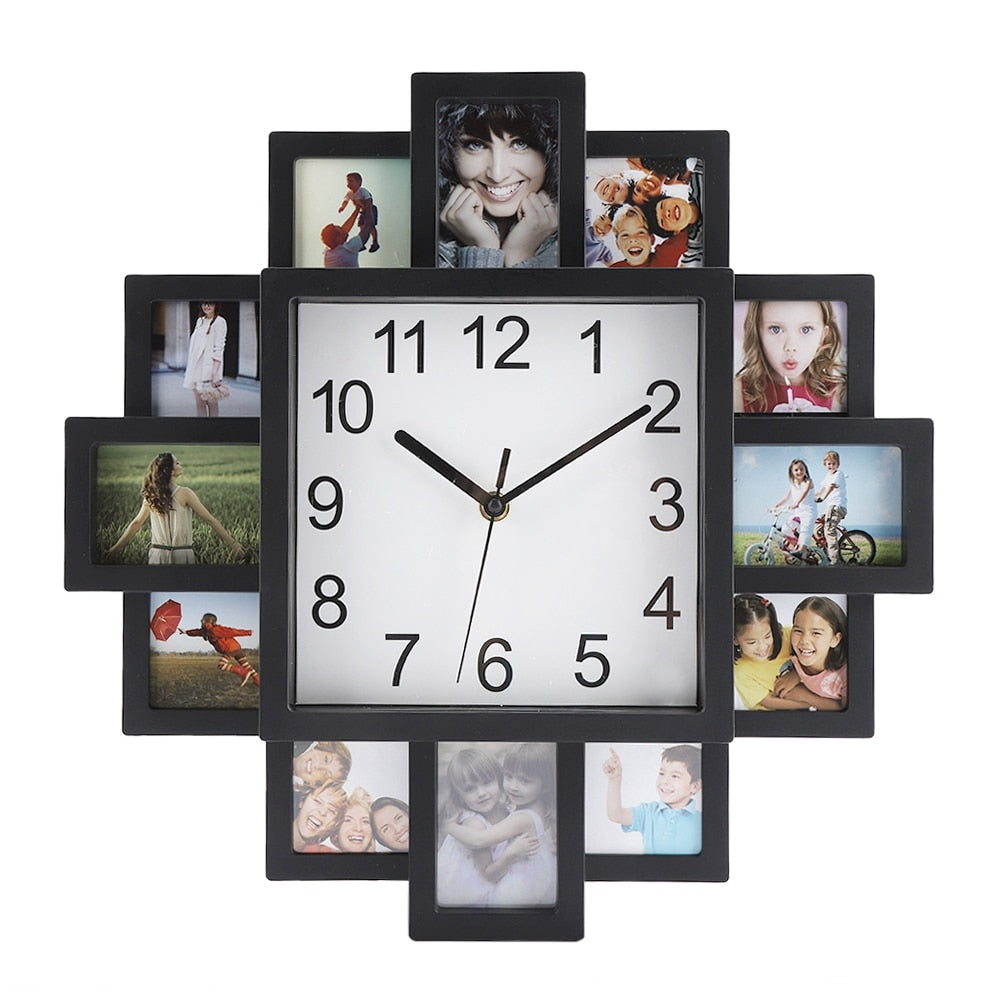 Photo Frame Wall Clock Picture Clock