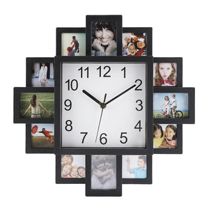 Photo Frame Wall Clock Picture Clock