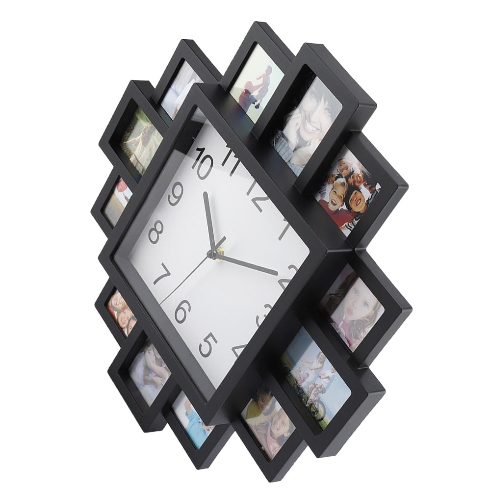 Photo Frame Wall Clock Picture Clock