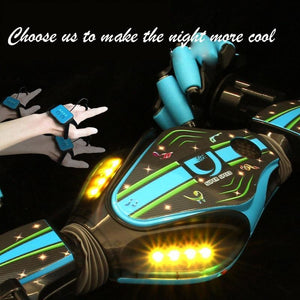 Hand-Controlled Stunt Car With Remote Deformation And Gesture Control