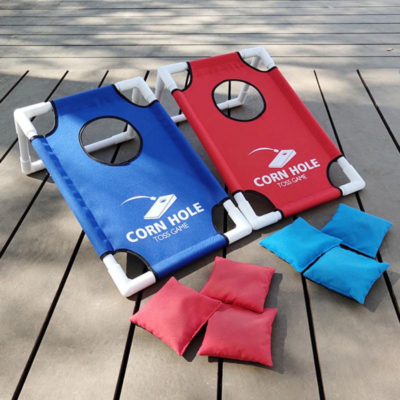 Deluxe Regulation Corn Hole Bean Bag Toss Game Set