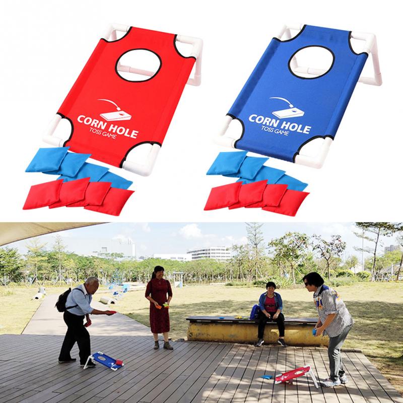 Deluxe Regulation Corn Hole Bean Bag Toss Game Set