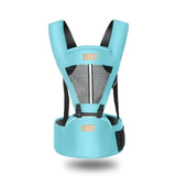 3 In 1 Ergonomic Kangaroo Baby Carrier, Newborn Baby Waist Stool Breathable Backpacks Carriers