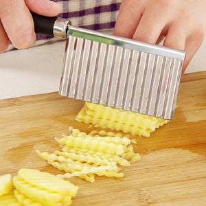 Multifunctional Stainless Steel Crinkle Cutter Knife For Vegetables