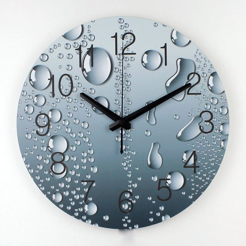 Designer Wall Clock Modern Home Decoration 3d