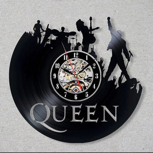 Vinyl Record Clock Home Decor Wall Art