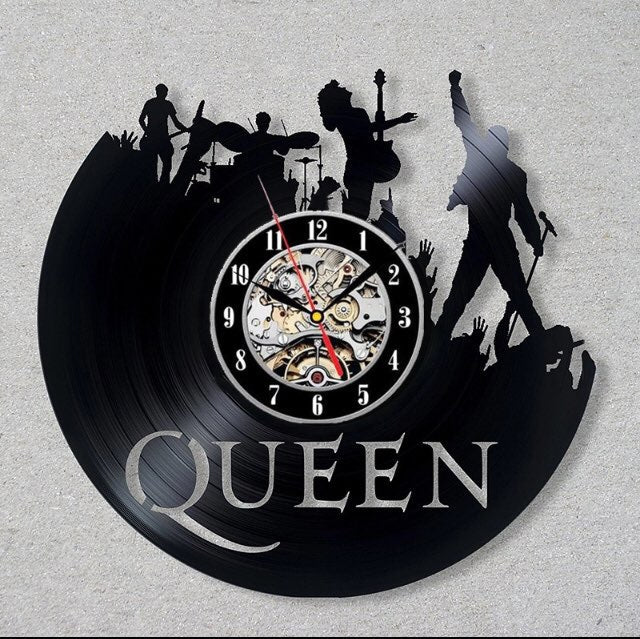 Vinyl Record Clock Home Decor Wall Art
