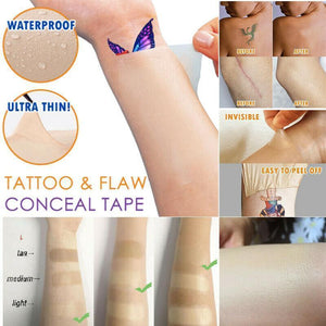 6PCS Tattoo And Scar Cover Up Super Invisible Tape
