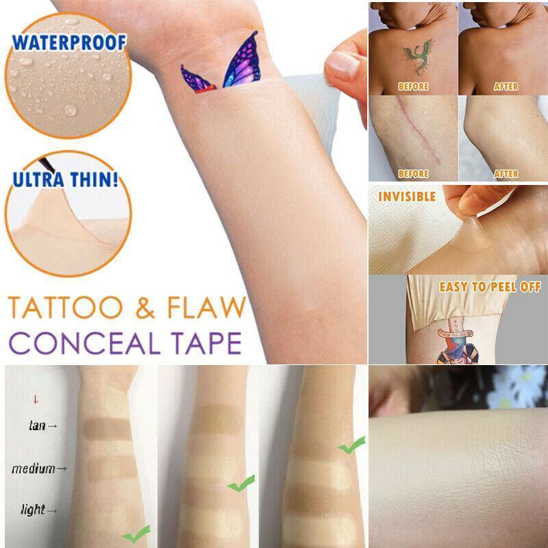 6PCS Tattoo And Scar Cover Up Super Invisible Tape