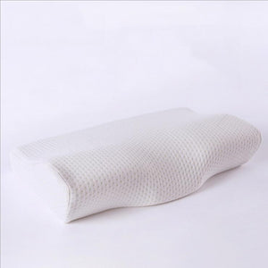 Anti Snore Sleep Apnea Pillow, Orthopedic Latex Neck Pillow Slow Rebound