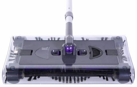 Swivel Sweeper Lightweight, Purple Household Vacuum Cleaner Hand Push Sweeper