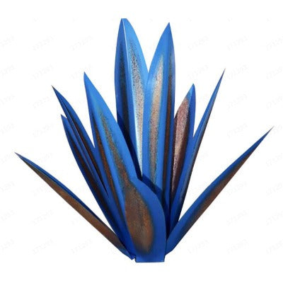 Metal Agave Plant Sculpture For Outdoor Patio Garden