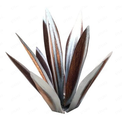 Metal Agave Plant Sculpture For Outdoor Patio Garden