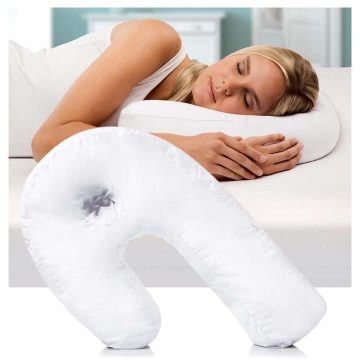 Side Sleeper Pillow For Neck Shoulder Pain