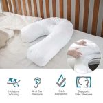 Side Sleeper Pillow For Neck Shoulder Pain