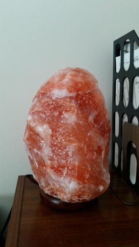 Himalayan Salt Lamp Humidifier: Natural Air Purification and Aromatherapy photo review