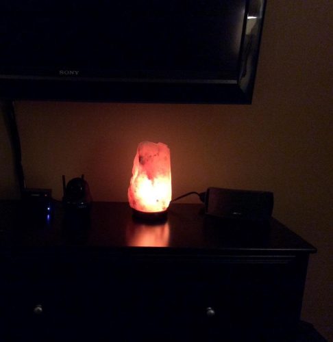 Himalayan Salt Lamp Humidifier: Natural Air Purification and Aromatherapy photo review