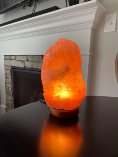 Himalayan Salt Lamp Humidifier: Natural Air Purification and Aromatherapy photo review