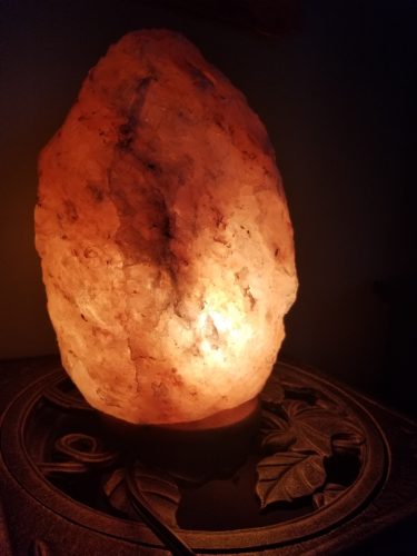 Himalayan Salt Lamp Humidifier: Natural Air Purification and Aromatherapy photo review