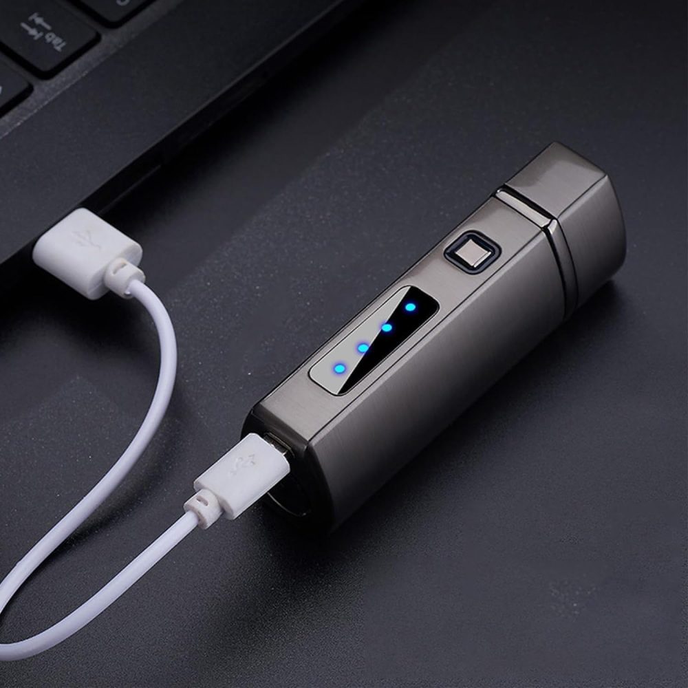 Electric Torch Lighter With Micro Usb Charging Cable