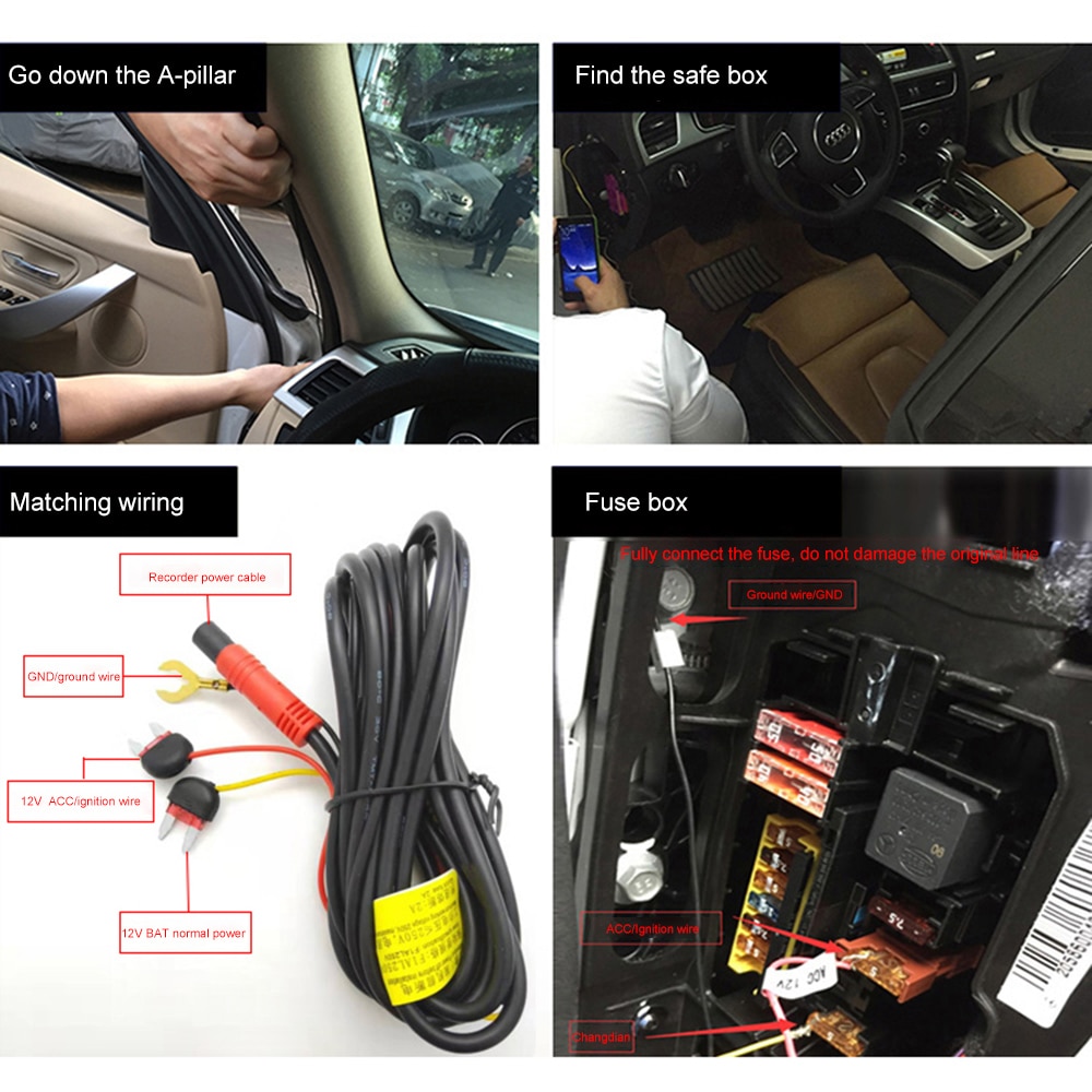 Car Video Security Camera Recorder System