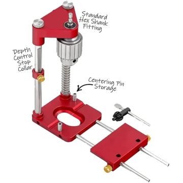 Freely Adjustable Drilling Locator