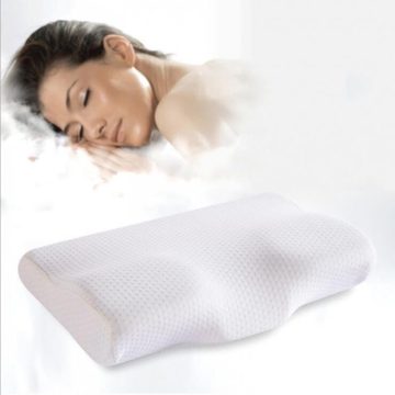 Orthopedic Latex Neck Pillow Slow Rebound, Anti Snore Sleep Apnea Pillow