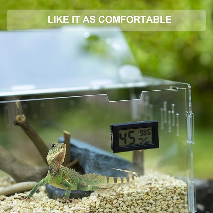 Premium Pvc Transparent Reptile Enclosure Terrarium Tank