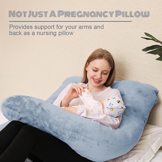 U-Shaped Full Body Pregnancy Maternity Pillow