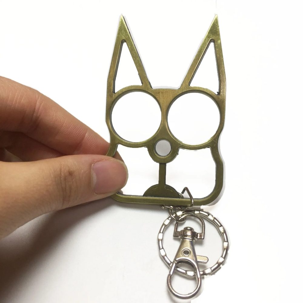 Stay Safe With Kitty Key Chain